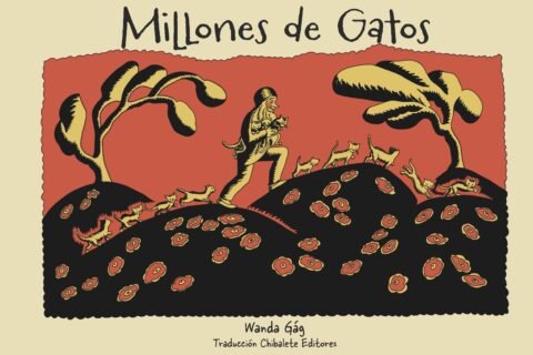 Portada de «Millones de gatos»
